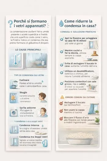 infografica vetri appannati